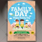 Family Day - Premium Flyer PSD Template