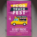 Food Truck - Premium Flyer PSD Template