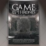Game Of Thrones - Premium Flyer PSD Template