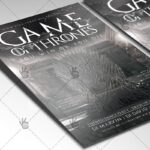 Game Of Thrones - Premium Flyer PSD Template - Image 2