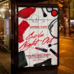 Girls Night Out Party - Premium Flyer PSD Template - Image 3