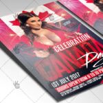 Happy Canada Day - Premium Flyer PSD Template - Image 2