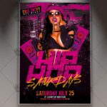 Hip Hop Party - Premium Flyer PSD Template