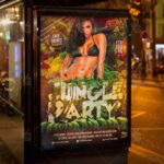 Jungle Party - Premium Flyer PSD Template - Image 3