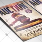 Live Auction - Premium Flyer PSD Template - Image 2