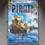 Pirate Night - Premium Flyer PSD Template