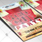 Red Cup Party - Premium Flyer PSD Template - Image 2