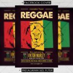 Download Reggae Music Event PSD Flyer Template Now