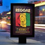Download Reggae Music Event PSD Flyer Template Now