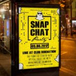 Snap Chat Party - Premium Flyer PSD Template - Image 3