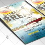 Summer Break Party - Premium Flyer PSD Template - Image 2