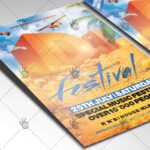 Summer DJ Festival - Premium Flyer PSD Template - Image 2