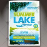 Summer Lake - Premium Flyer PSD Template