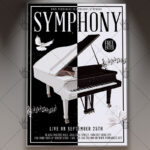 Symphony Music - Premium Flyer PSD Template
