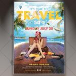 Travel Party - Premium Flyer PSD Template