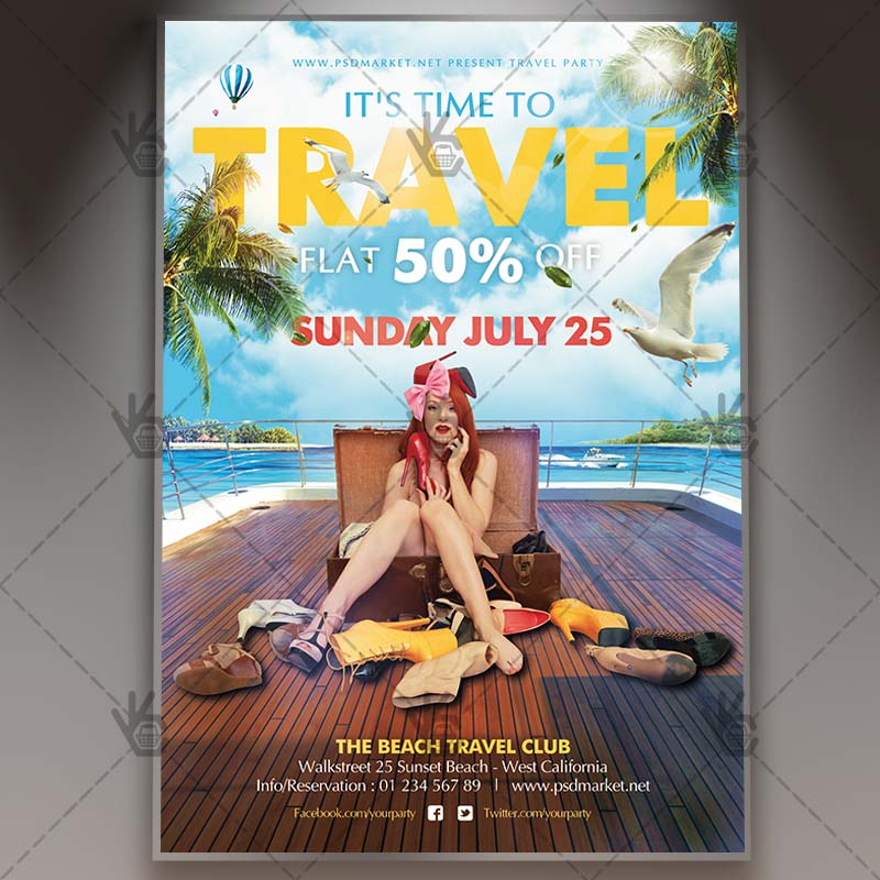 travel_party_flyer_psdmarket_1.jpg Travel Party - Premium Flyer PSD Template - Image 1
