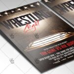 Wrestling Night - Premium Flyer PSD Template - Image 2