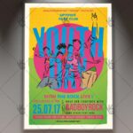 Youth Day - Premium Flyer PSD Template
