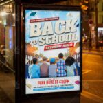 Back 2 School Party - Premium Flyer PSD Template - Image 3