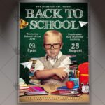 Back to School Kids - Premium Flyer PSD Template