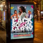 Back to School Party - Premium Flyer PSD Template - Image 3