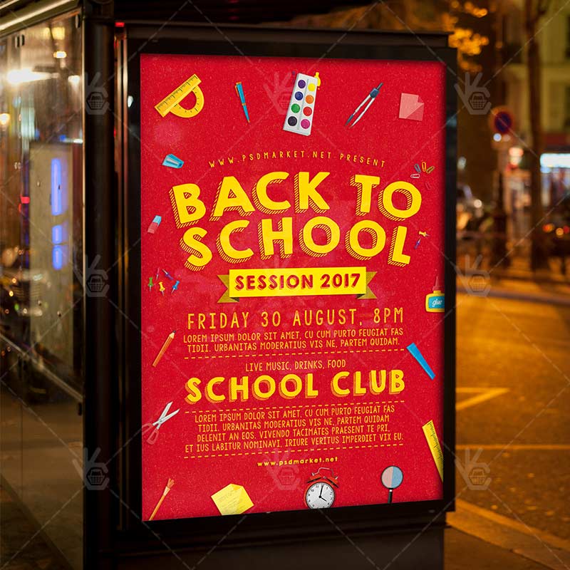 backt_to_school_session_flyer_psdmarket_3.jpg Back to School Session - Premium Flyer PSD Template - Image 3