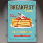 Breakfast Time - Premium Flyer PSD Template