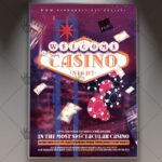 Casino Night - Premium Flyer PSD Template