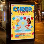 Cheer Tryouts - Premium Flyer PSD Template - Image 3
