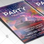 Cruise Vacation - Premium Flyer PSD Template - Image 2