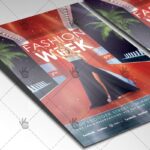 Fashion Week Show - Premium Flyer PSD Template - Image 2