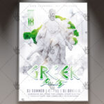 Greek Party - Premium Flyer PSD Template