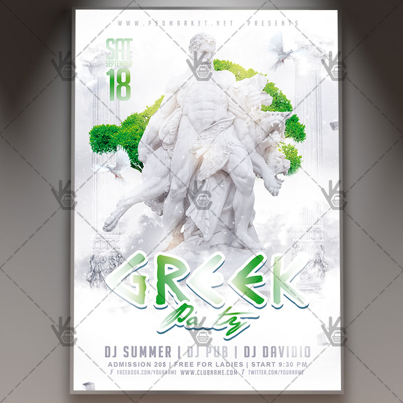greek_party_flyer_psdmarket_1.jpg Greek Party - Premium Flyer PSD Template - Image 1