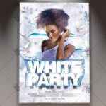 Hot White Party - Premium Flyer PSD Template
