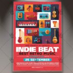 Indie Beat - Premium Flyer PSD Template
