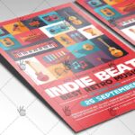 Indie Beat - Premium Flyer PSD Template - Image 2