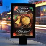 Italian Restaurant - Premium A5 Flyer Template - Image 3