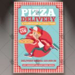 Pizza Delivery - Premium Flyer PSD Template