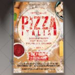 Pizza Italian - Premium Flyer PSD Template