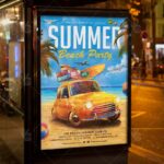 Summer Beach Party - Premium Flyer PSD Template - Image 3