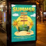 Summer Travel Party - Premium Flyer PSD Template - Image 3