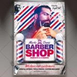 Barber Shop - Premium Flyer PSD Template