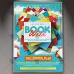 Book Week - Premium Flyer PSD Template