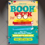 Books Week - Premium Flyer PSD Template