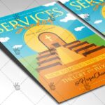 Church Sunday Services - Premium Flyer PSD Template - Image 2