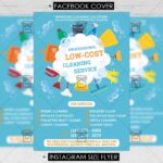 Cleaning Service - Flyer PSD Template