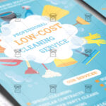 Cleaning Service - Flyer PSD Template