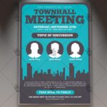 Community Meeting - Premium Flyer PSD Template