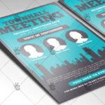 Community Meeting - Premium Flyer PSD Template - Image 2