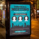 Community Meeting - Premium Flyer PSD Template - Image 3